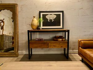 URBAN - console table with 2 drawers