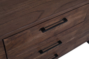 ASIA - Wide 3 Drawer, 2 doors Acacia Wood Sideboard