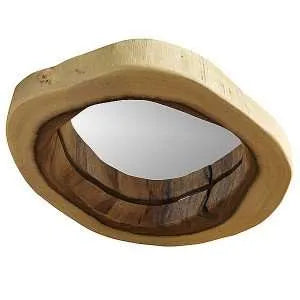 Chamcha wood, 15" round Mirror
