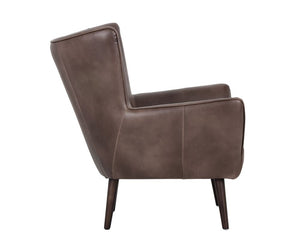 Luther Lounge Chair - Havana Dark Brown