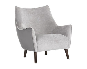Sorrel Lounge Chair - Polo Club Stone / Antonio Charcoal
