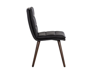 Z Dining Chair - Black Leather