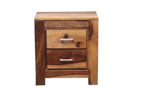 ROMY -Solid Rosewood Night Stand with 2 drawers