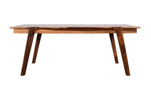 SARI - Handmade Sheesham Wood Dining Table in Light Brown